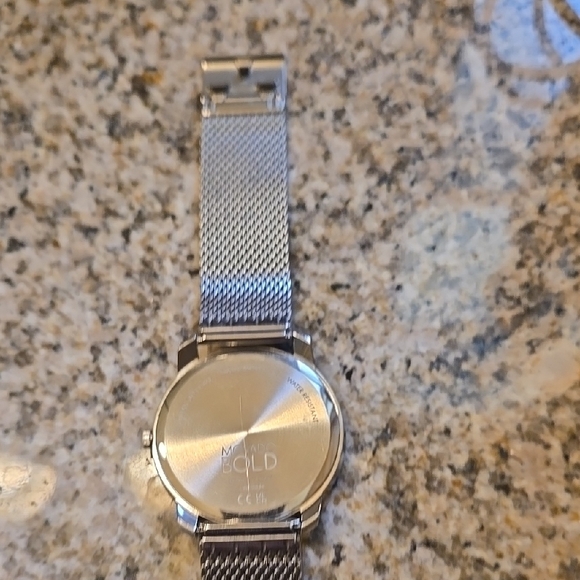 Movado Bold Silver Watch for Men - Picture 7 of 7
